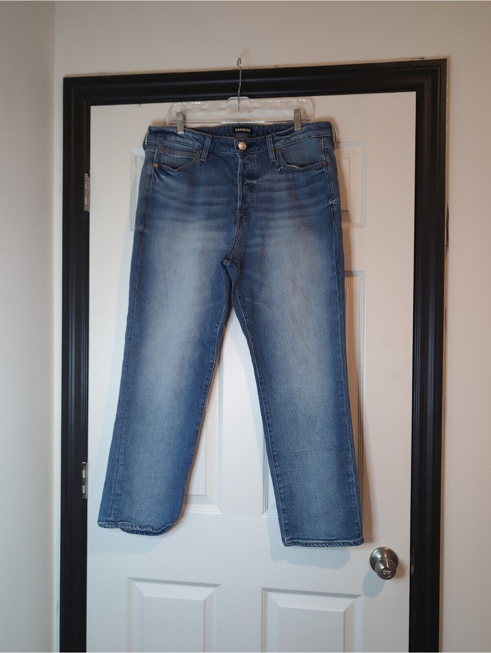 Men's 36/30 light wash express jeans